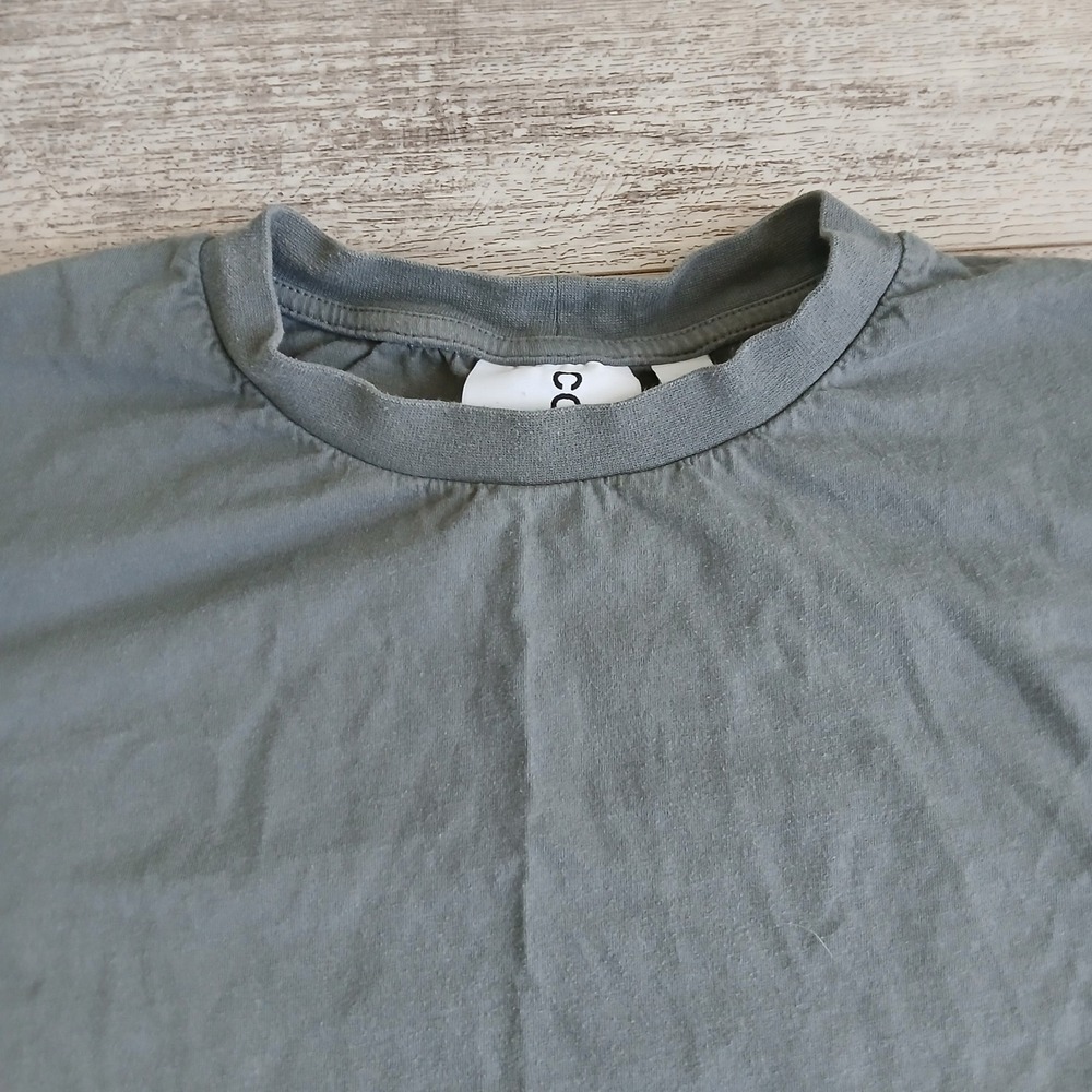 COLLUSION‎ Mens Gray Cotton Crew Neck Short Sleeve T-Shirt Large - Picture 3 of 11